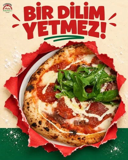 Fornarina afişi: Bir dilim yetmez!