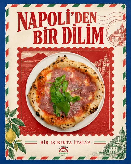 Fornarina afişi: Napoli’den bir dilim